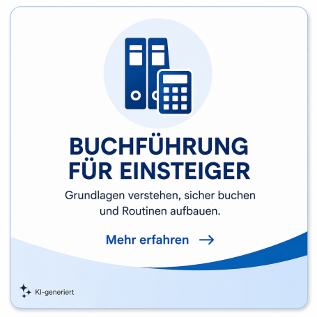 Buchführung für Einsteiger Buchführung für Einsteiger: Grundlagen, Buchungen und Routinen sichern.
